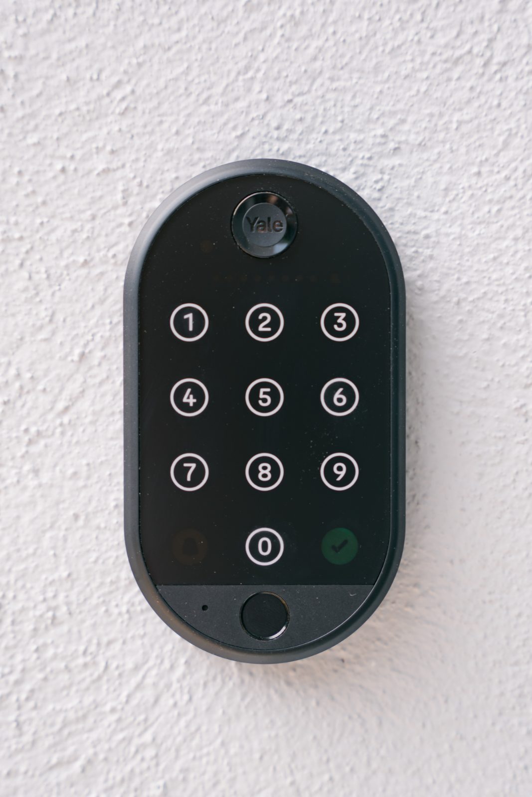 Teclado de acceso Yale con código personal